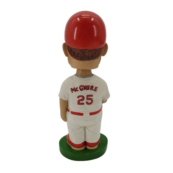 Vintage Mark McGwire Cardinals Hand Painted Bobble Head Bobble Dobble w/ Box - Picture 3 of 14